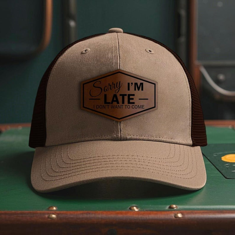 Sorry I'm late Sorry I'm late